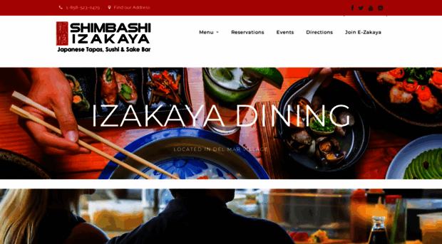 shimbashiizakaya.com