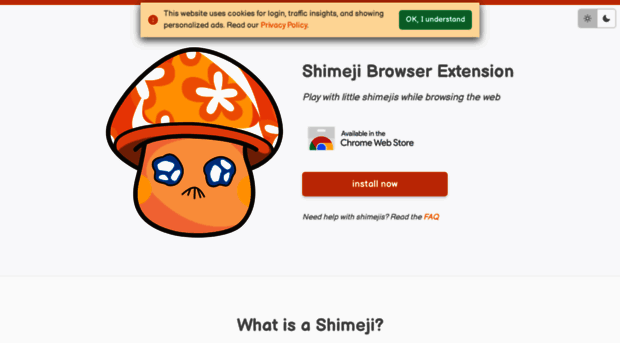 shimeji browser extension for phone
