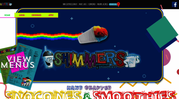 shimmerssnocones.com