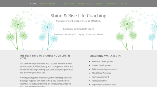 shineandrisecoaching.com