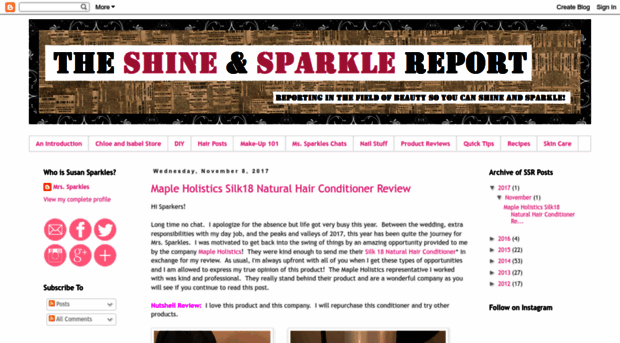 shineandsparklereport.blogspot.com