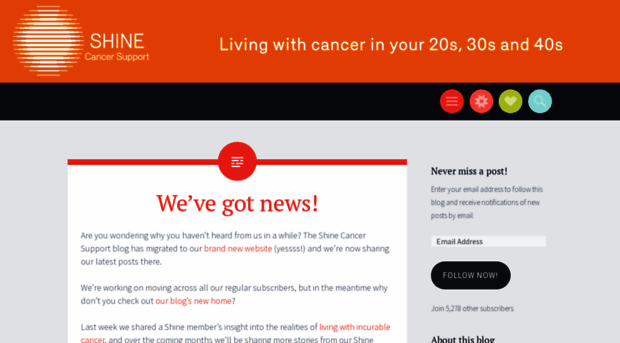 shinecancersupport.wordpress.com