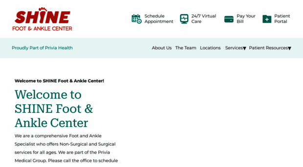 shinefootandankle.com