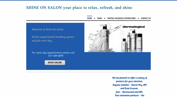 shineonsalonbelmont.com