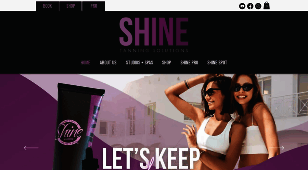 shinespraytans.com