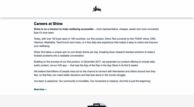 shinetext.workable.com