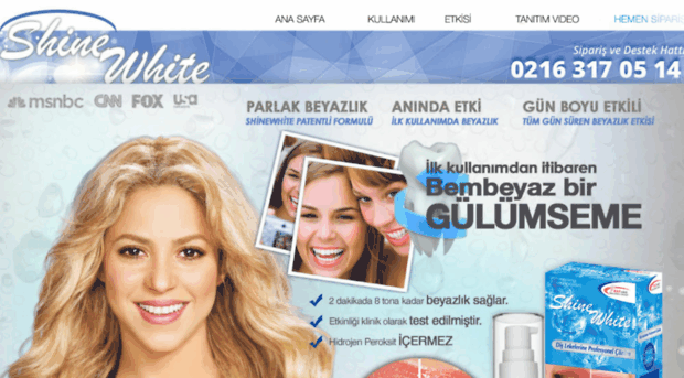 shinewhiteturkiye.com