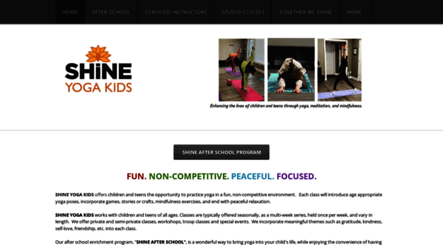 shineyogakids.com