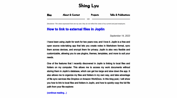 shinglyu.github.io