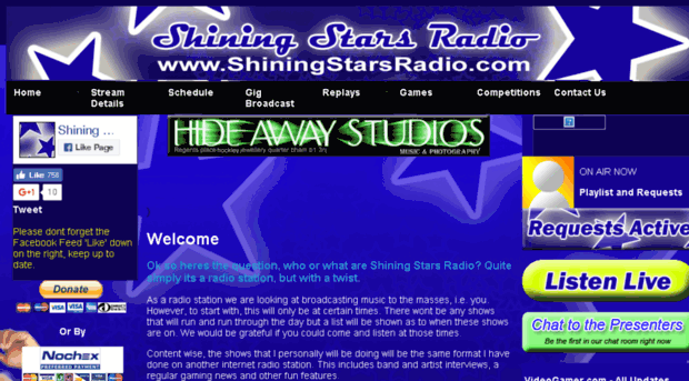 shiningstarsradio.com