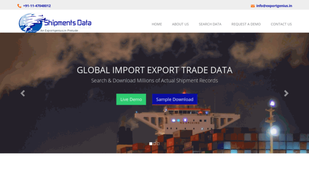 shipmentsdata.com