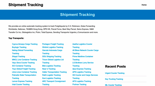 shipmentstracking.com