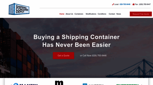 shippingcontainerdepot.com