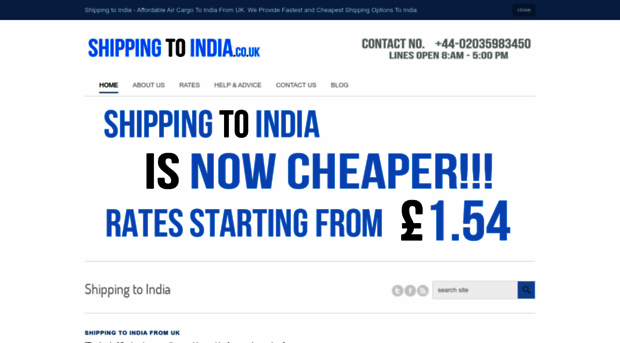 shippingtoindia.co.uk