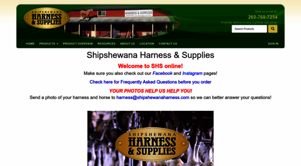 shipshewanaharness.com