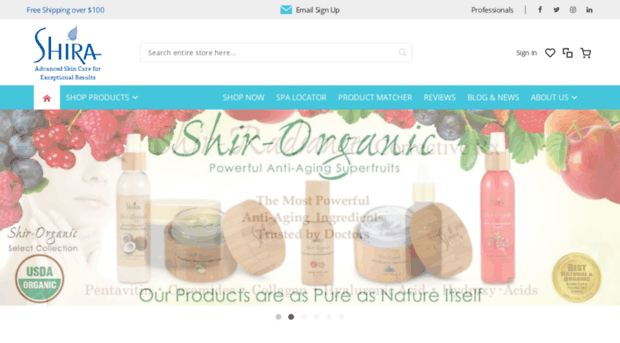 shiraesthetics.com