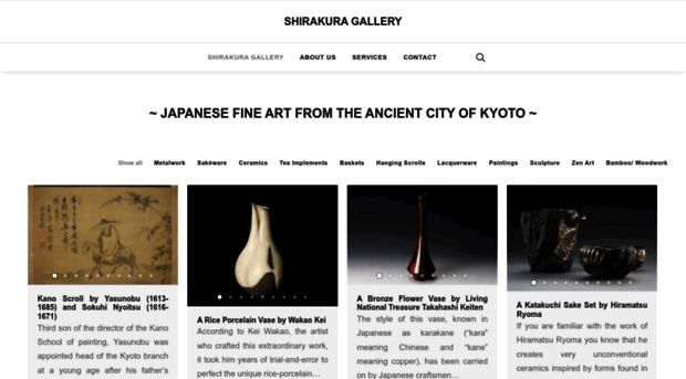 shirakuragallery.com