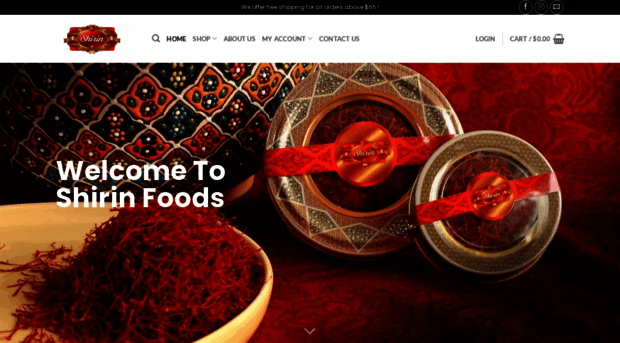 shirinfoods.com