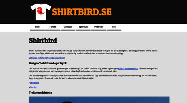 shirtbird.se