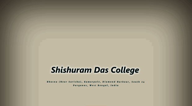 shishuramdascollegeonlineadmission2017.com