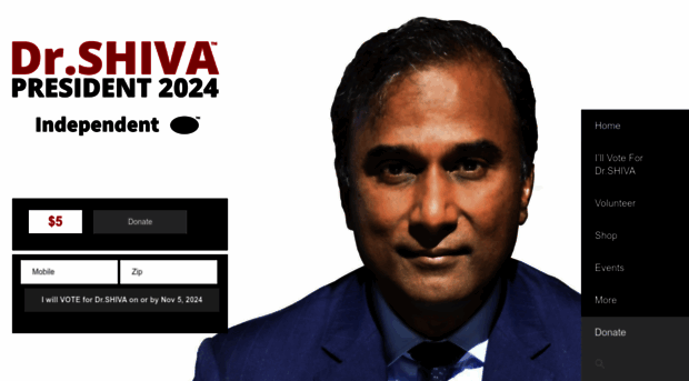 shiva4president.com