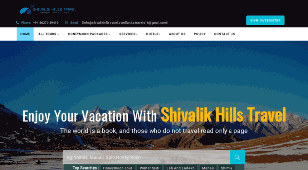 shivalikhillstravel.com