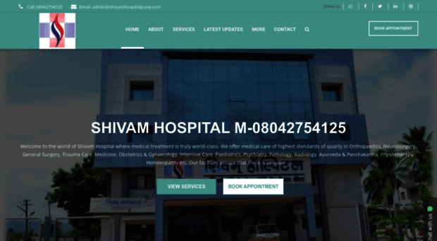 shivamhospitalpune.com