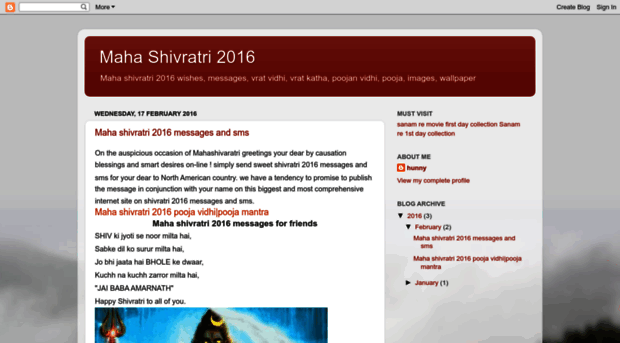 shivratri2016.blogspot.in