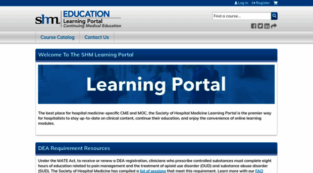 shmlearningportal.org