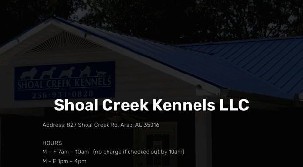 shoalcreekkennelsllc.com