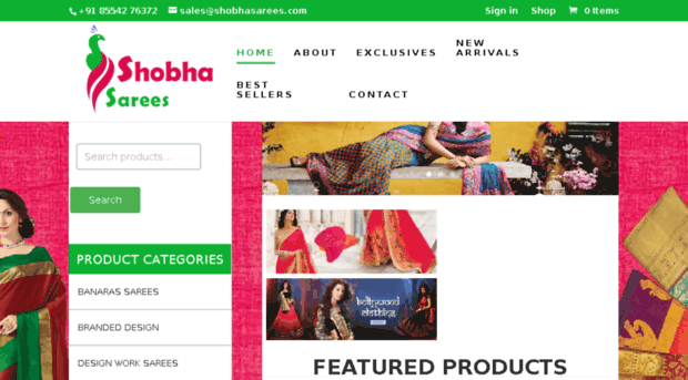 shobhasarees.com