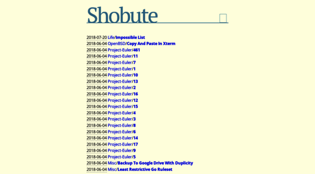 shobute.com