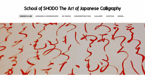 shodocalligraphy.com