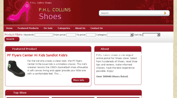 shoes.phlcollins.com