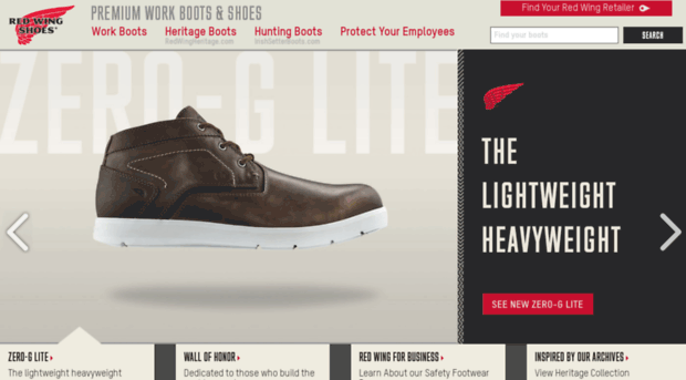 shoesearch.redwingshoe.com