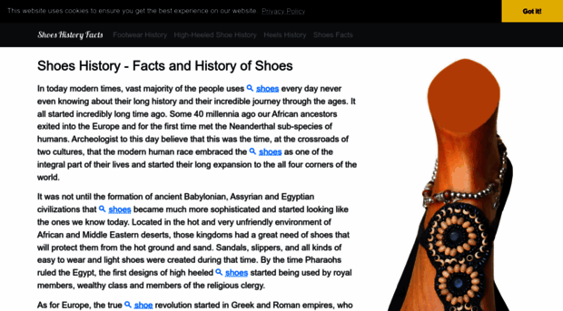 shoeshistoryfacts.com