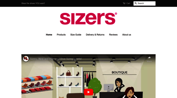 shoesizers.com