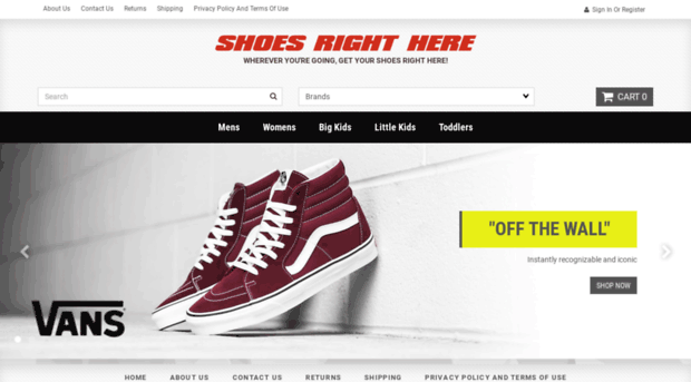 shoesrighthereonline.com