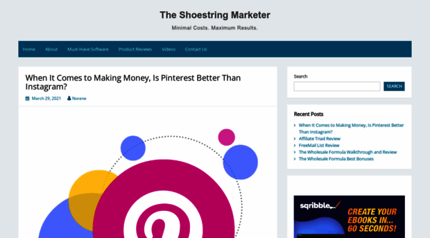 shoestringmarketer.com