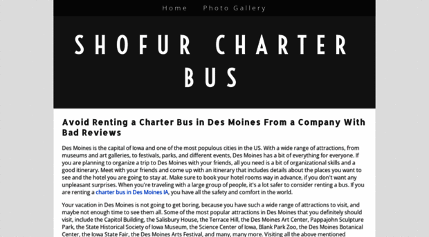 shofurcharterbus.yolasite.com