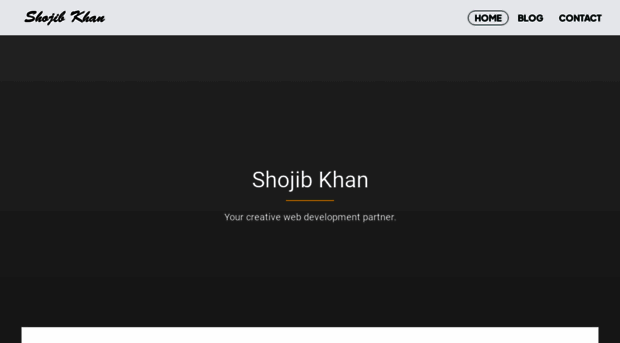 shojibkhan.com