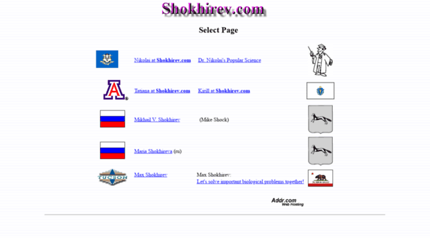 shokhirev.com