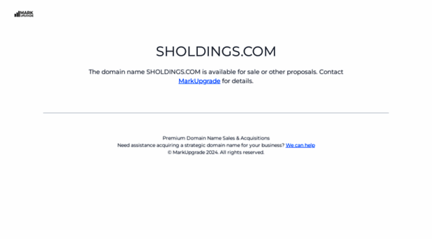 sholdings.com
