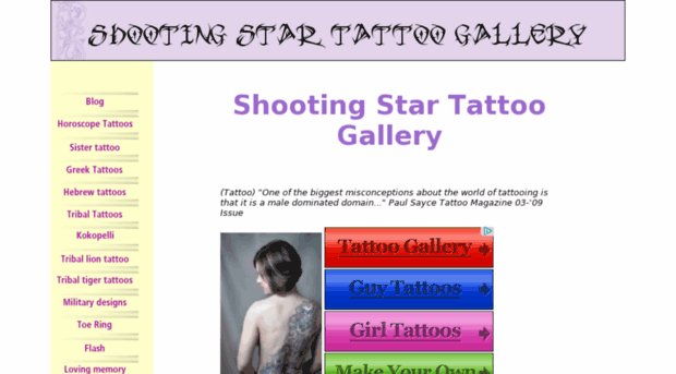 shooting-star-tattoo-gallery.com