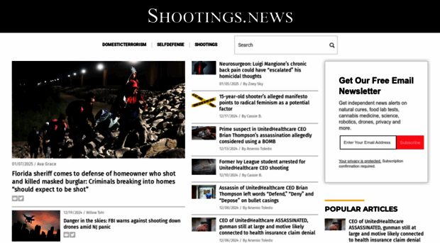 shootings.news