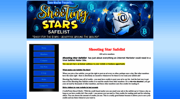 shootingstarssafelist.com