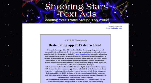 shootingstarstextads.net