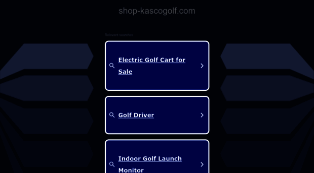 shop-kascogolf.com