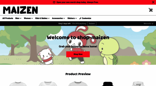 shop-maizen.myspreadshop.com