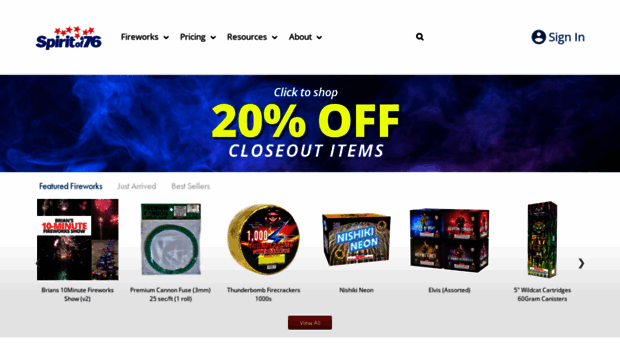 shop.76fireworks.com